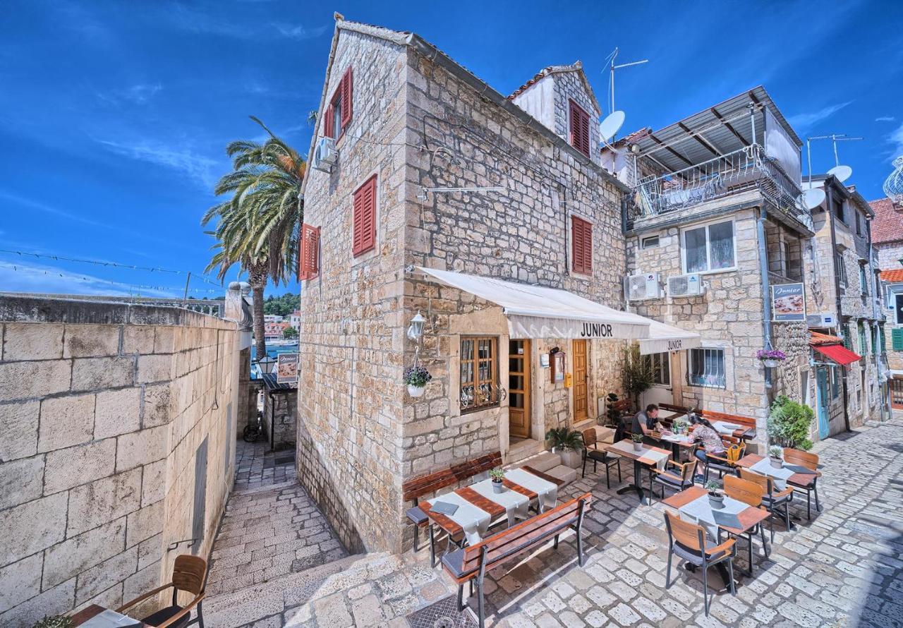 Deluxe Dreamy Room In The Center Of Hvar With Sea View Hvar Town Bagian luar foto